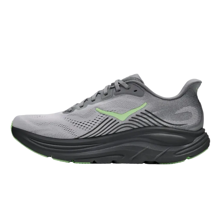 Hoka Mens Trainer Clifton 11 Galactic Grey/Stardust