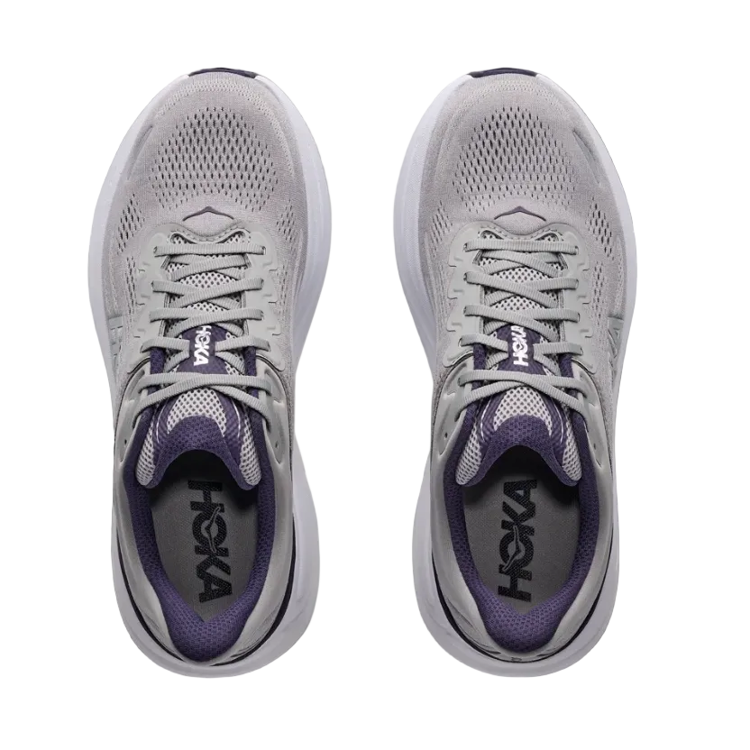 Hoka Mens Trainer Bondi 9 Stellar Grey/Squid Ink