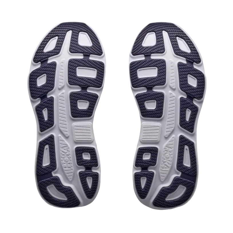 Hoka Mens Trainer Bondi 9 Stellar Grey/Squid Ink