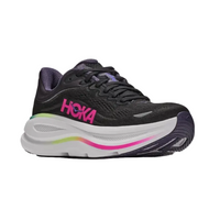 Hoka Womens Trainer Bondi 9 Black/Neon Dragonfruit