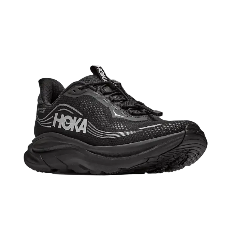 Hoka Clifton 11 GTX women's black waterproof running trainer