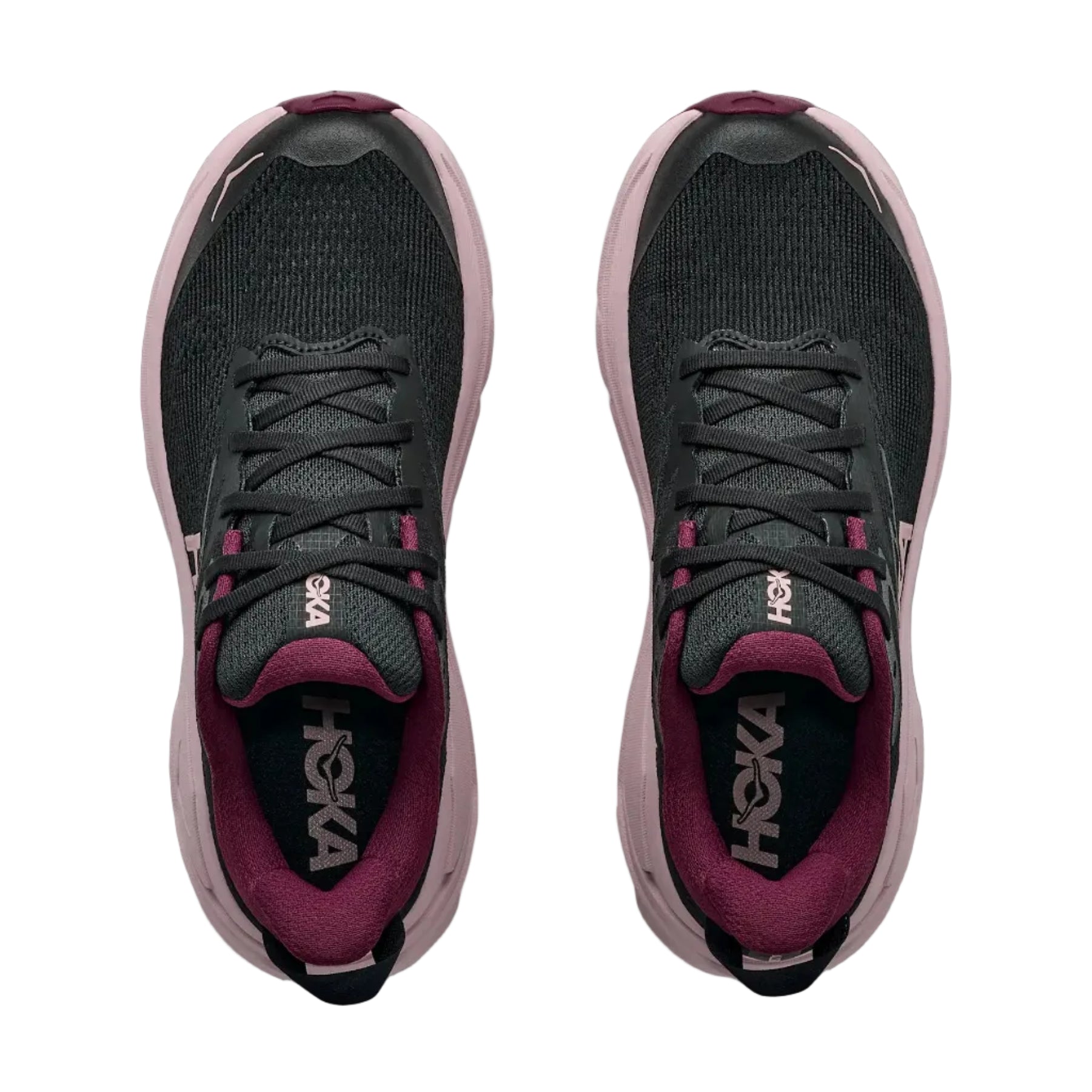 Hoka Womens Trainer Challenger 8 Black/Pink Opal