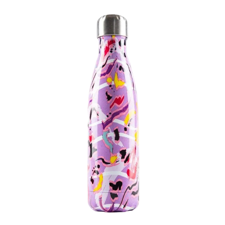 Hype Water Bottle Abstract Animal Multi - Donaghys