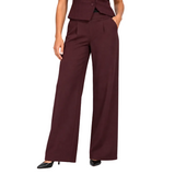 ICHI Kate Sus Long Wide Pants Fudge