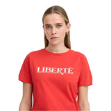 Ichi Womens T-Shirt Comono Mars Red