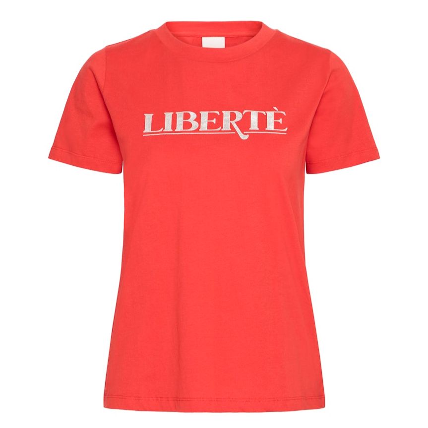 Ichi Womens T-Shirt Comono Mars Red