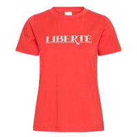 Ichi Womens T-Shirt Comono Mars Red