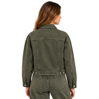 ICHI Phella Jacket Forest Night