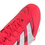 Adidas Adults Unisex Football Boots Predator Club FG/MG Lucid Red/White/Black