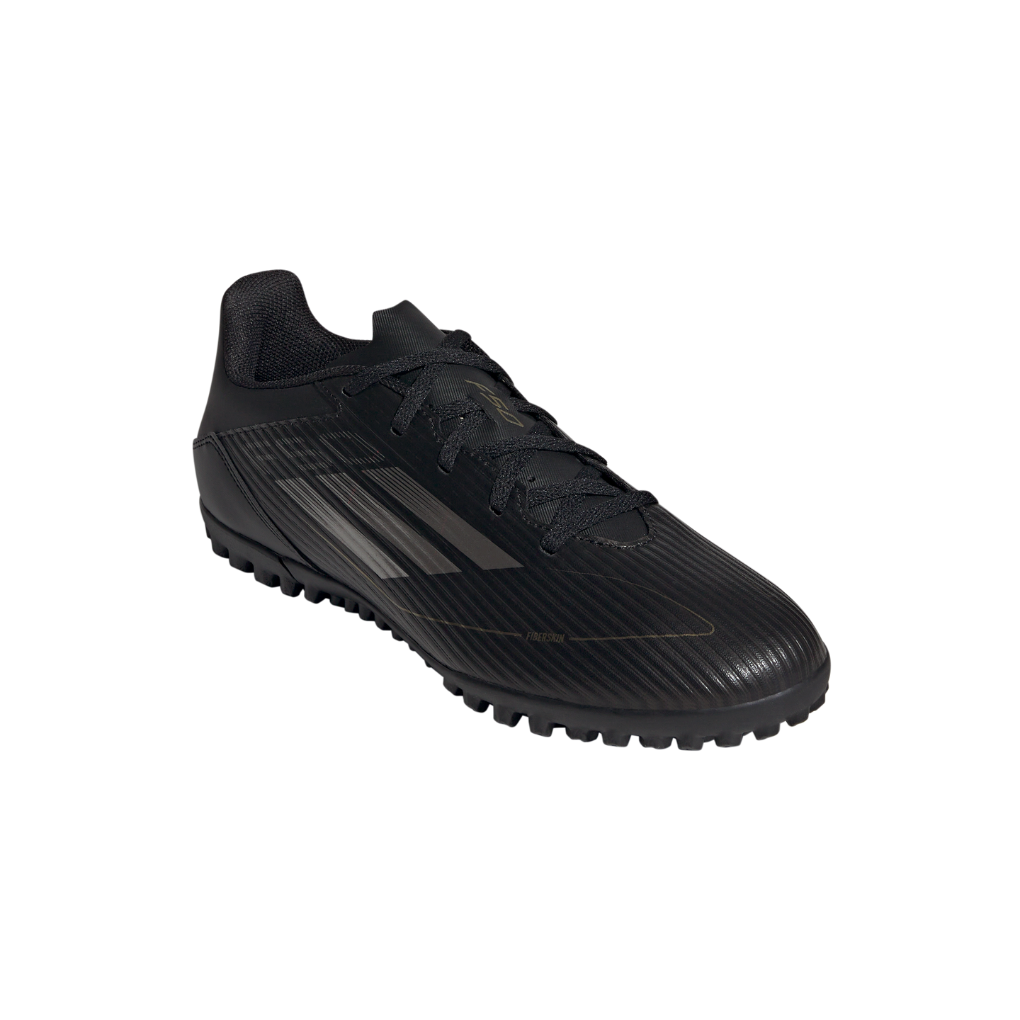 Adidas F50 Club Astro Turf Black/Iron Metallic/Gold Metallic