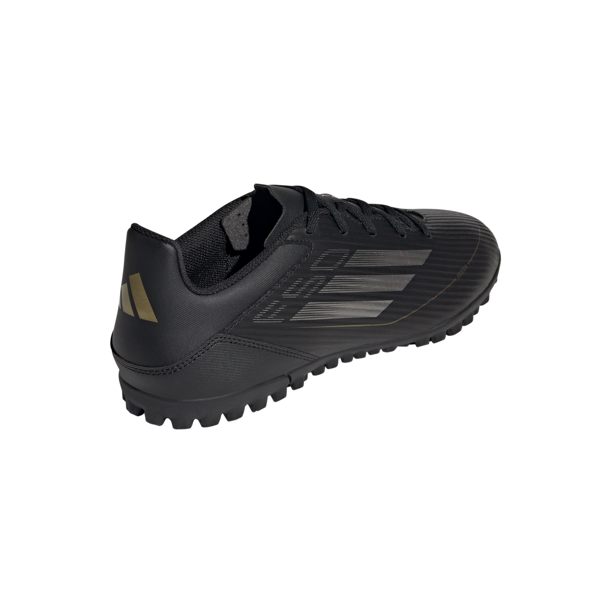 Adidas F50 Club Astro Turf Black/Iron Metallic/Gold Metallic
