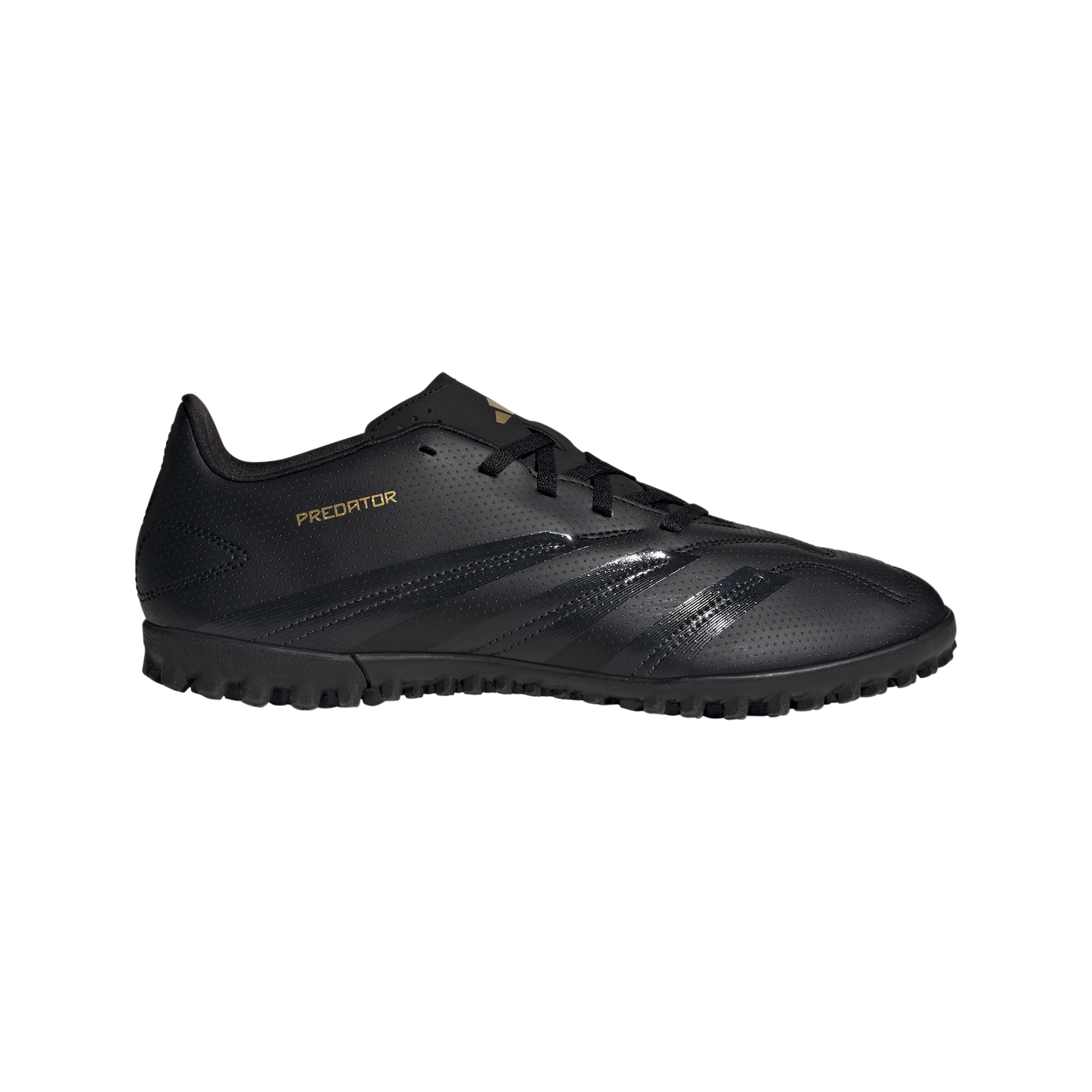 Adidas Astro Turf Predator Club Black/Carbon/Gold Metallic