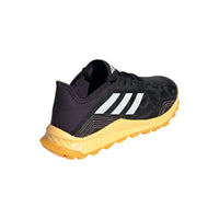 Adidas kids' black lace-up trainer