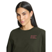 Ichi Womens T-Shirt Kamille Loose Rosin/Birch