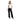 Ichi Womens Pants Kate Neo Black
