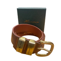 Harrison Mens Leather Belt B1 101 Tan
