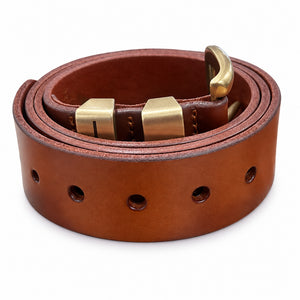 Harrison Mens Leather Belt B1 101 Tan
