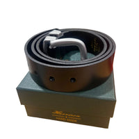 Harrison Mens Leather Belt B1 401 Black