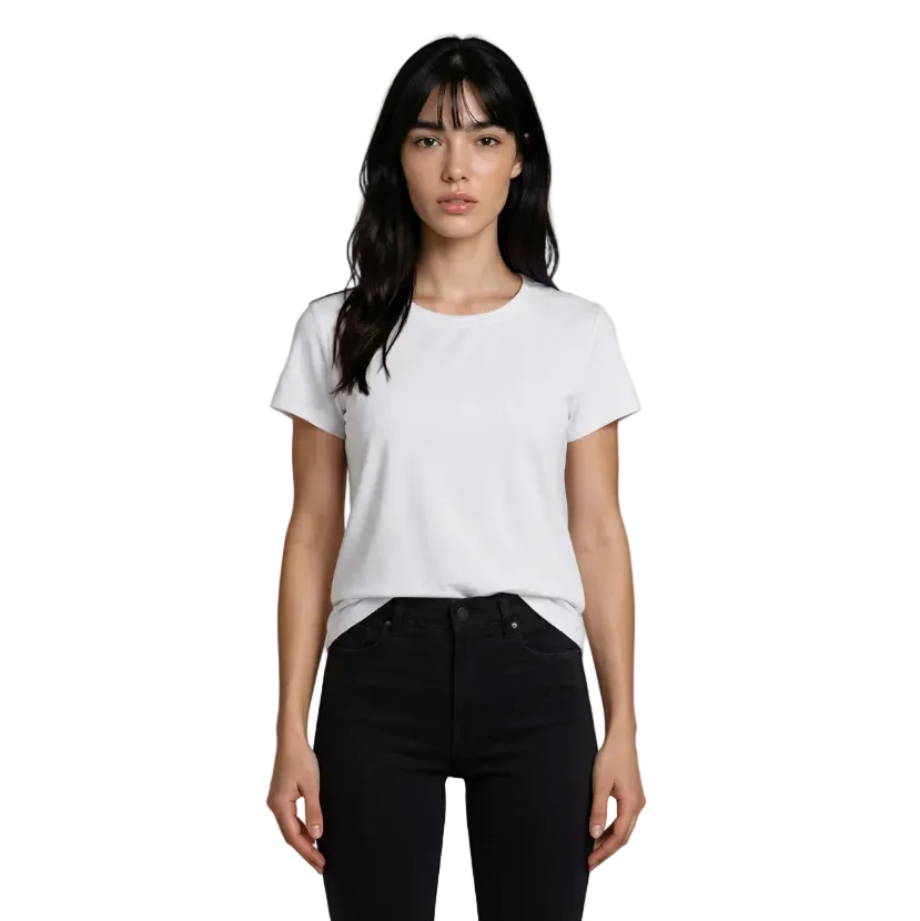 Gym+Coffee Womens Urban Tee Ultra White