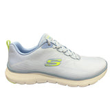 Skechers Womens Trainers Flex Appeal 5.0-Bright Path Blue/Lime