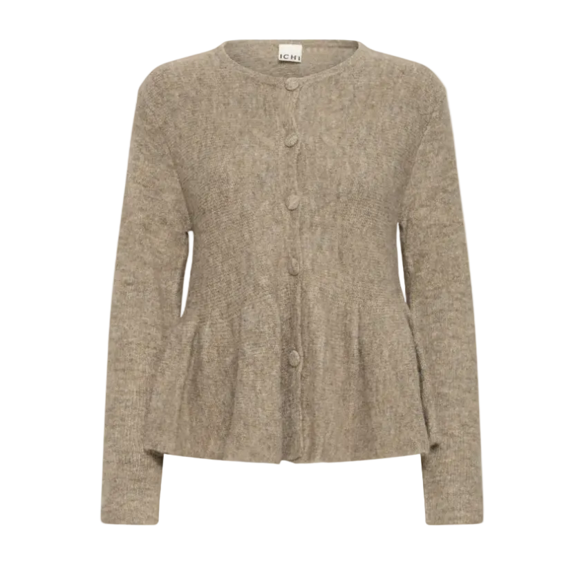 Ichi Womens Cardigan Kamara Fungi