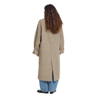 Ichi Womens Jacket Gaziva Desert Taupe Melange
