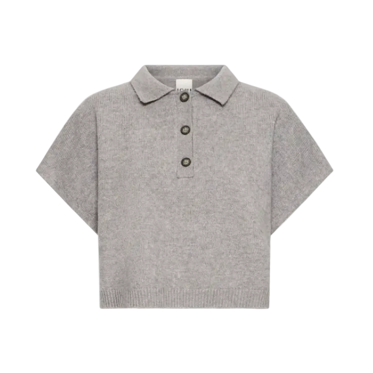 Ichi Womens Pullover Alize Alloy Melange