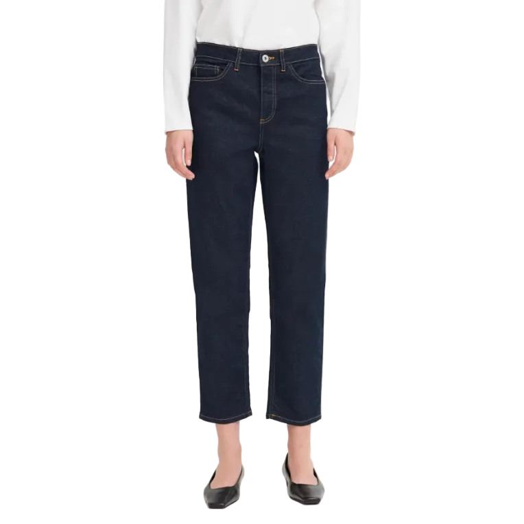 Ichi Womens Jean Twiggy Raven Denim Authentic Blue