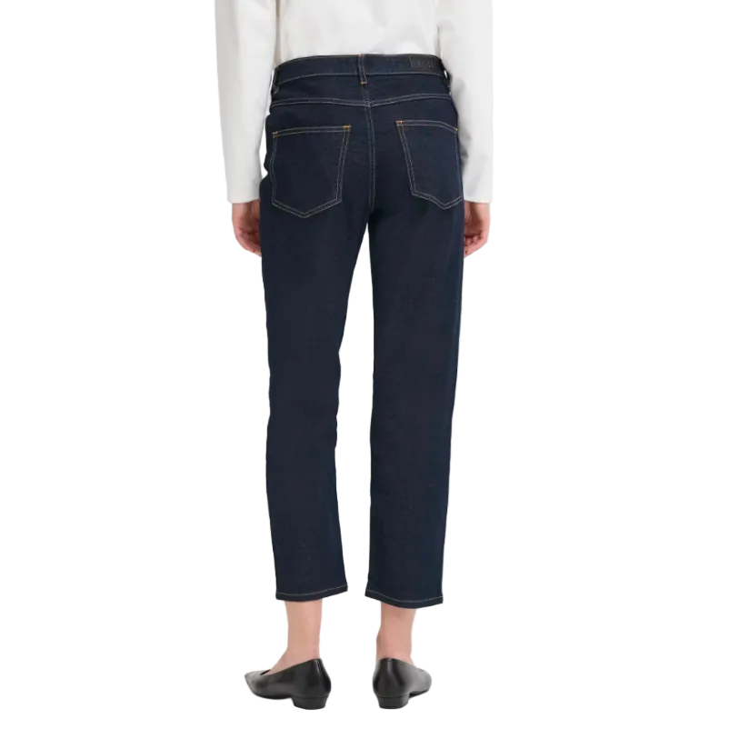 Ichi Womens Jean Twiggy Raven Denim Authentic Blue
