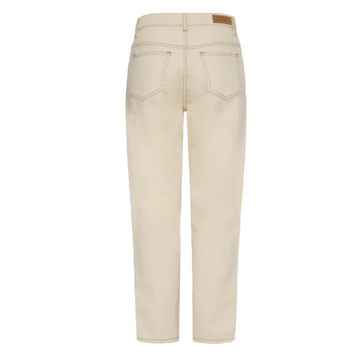 Ichi women's ecru denim jeans
