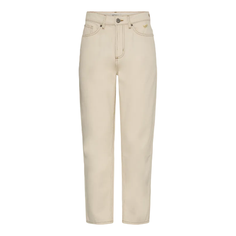 Ichi women's ecru denim jeans