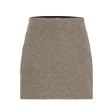 Ichi Womens Skirt Wolca Greige Melange