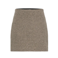 Ichi Womens Skirt Wolca Greige Melange