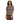 Ichi women's Rebetta striped t-shirt in coffee brown and celestial blue