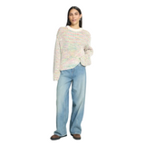 Ichi Womens Pullover Anila Cloud Dancer