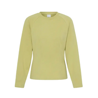 Ichi Womens Sweatshirt Palulu Leek Green