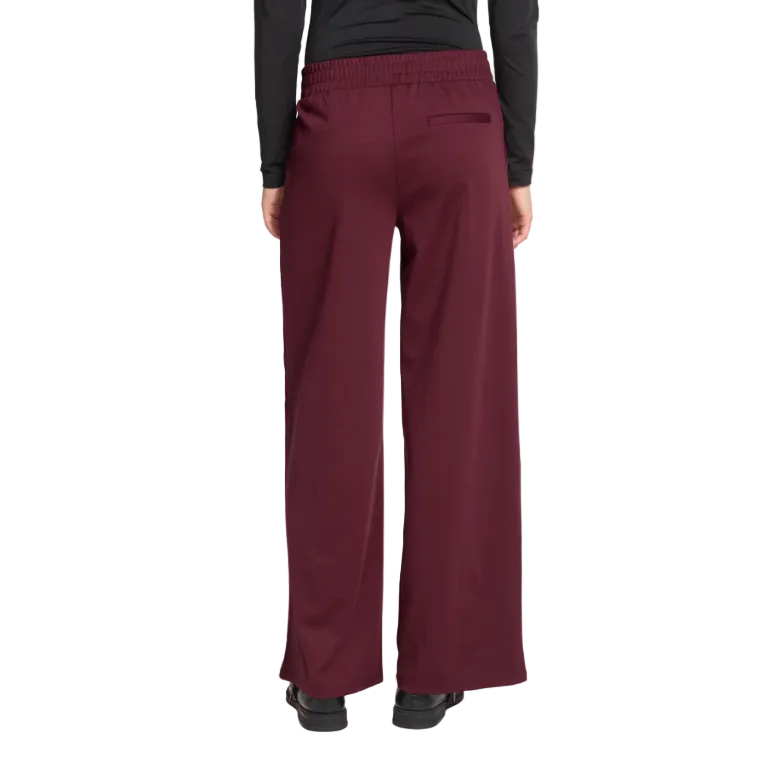 Ichi Womens Pant Kate Long Wide Zinfandel