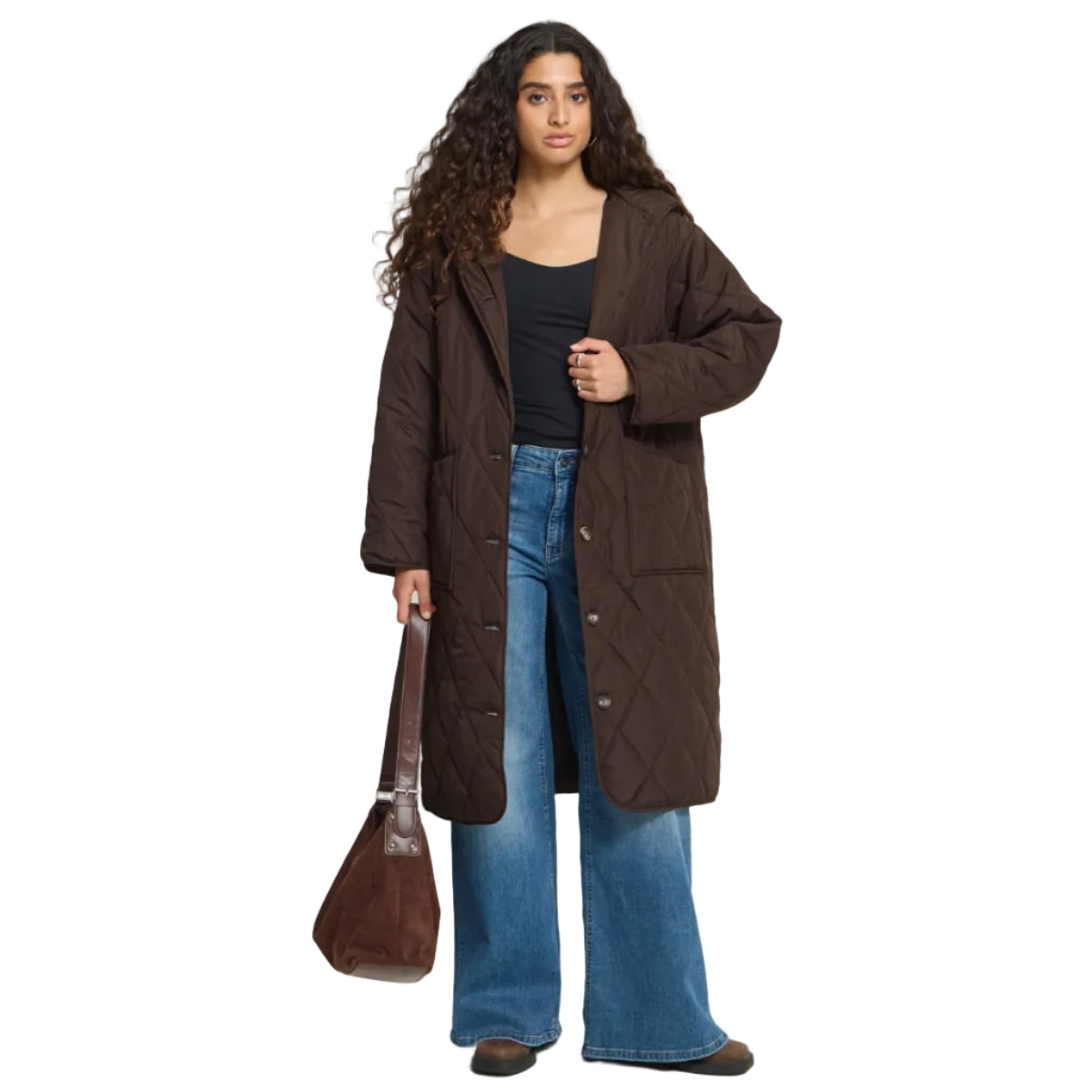 Ichi Womens Coat Hansa Mole