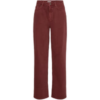 Ichi Womens Jeans Havena Madder Brown