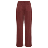 Ichi Womens Jeans Havena Madder Brown