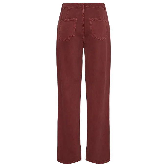 Ichi Womens Jeans Havena Madder Brown