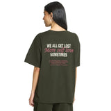 Ichi Womens T-Shirt Kamille Loose Rosin/Birch