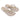Ipanema Kids Toe Post Sandal Lolita Beige/Glitter Beige