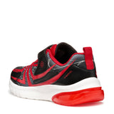 Geox Boys Trainer Light-Up Ciberdron Black/Red