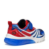 Geox boys' red lace-up trainer