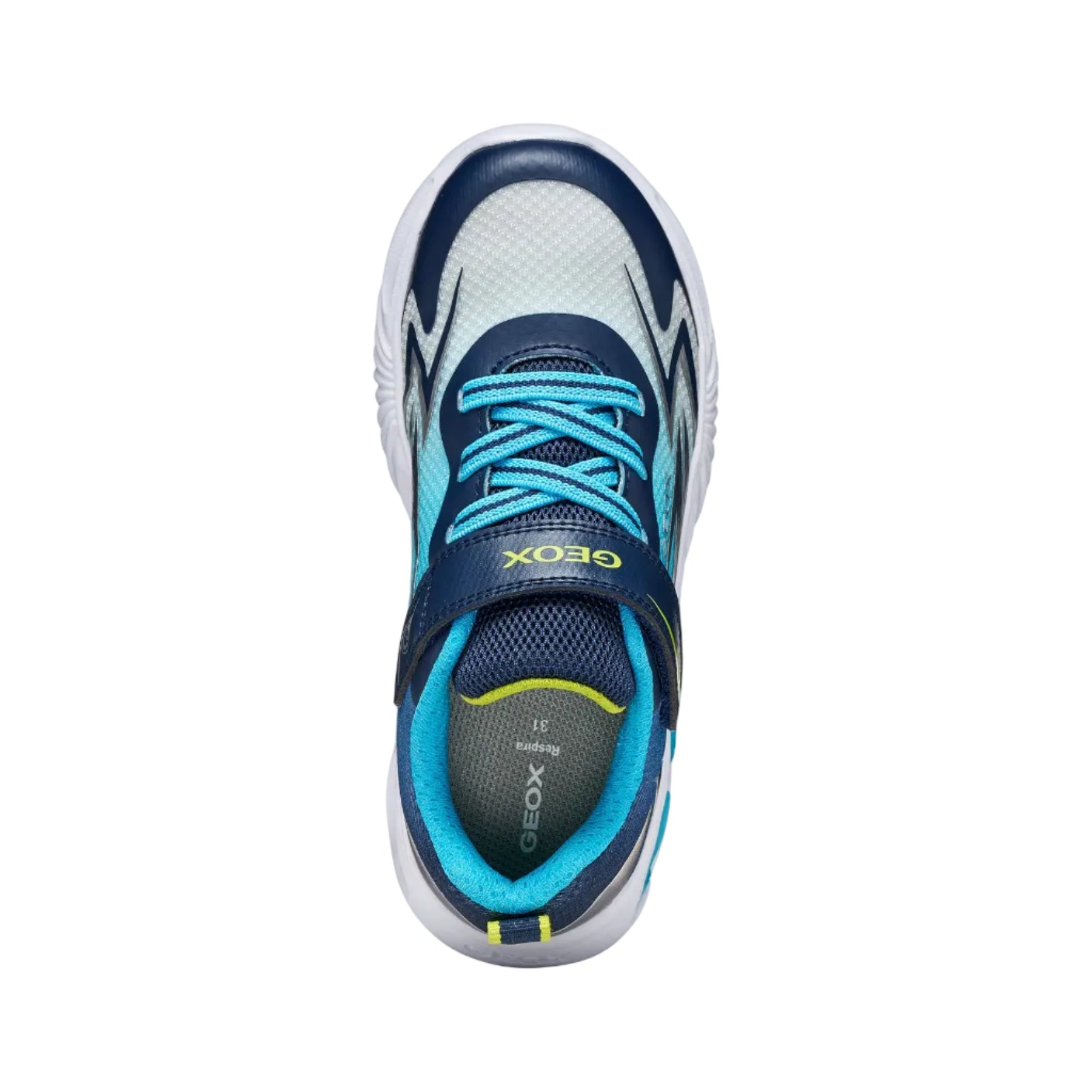Geox Boys Trainer Assister Boy Dark Royal/Dark Sky