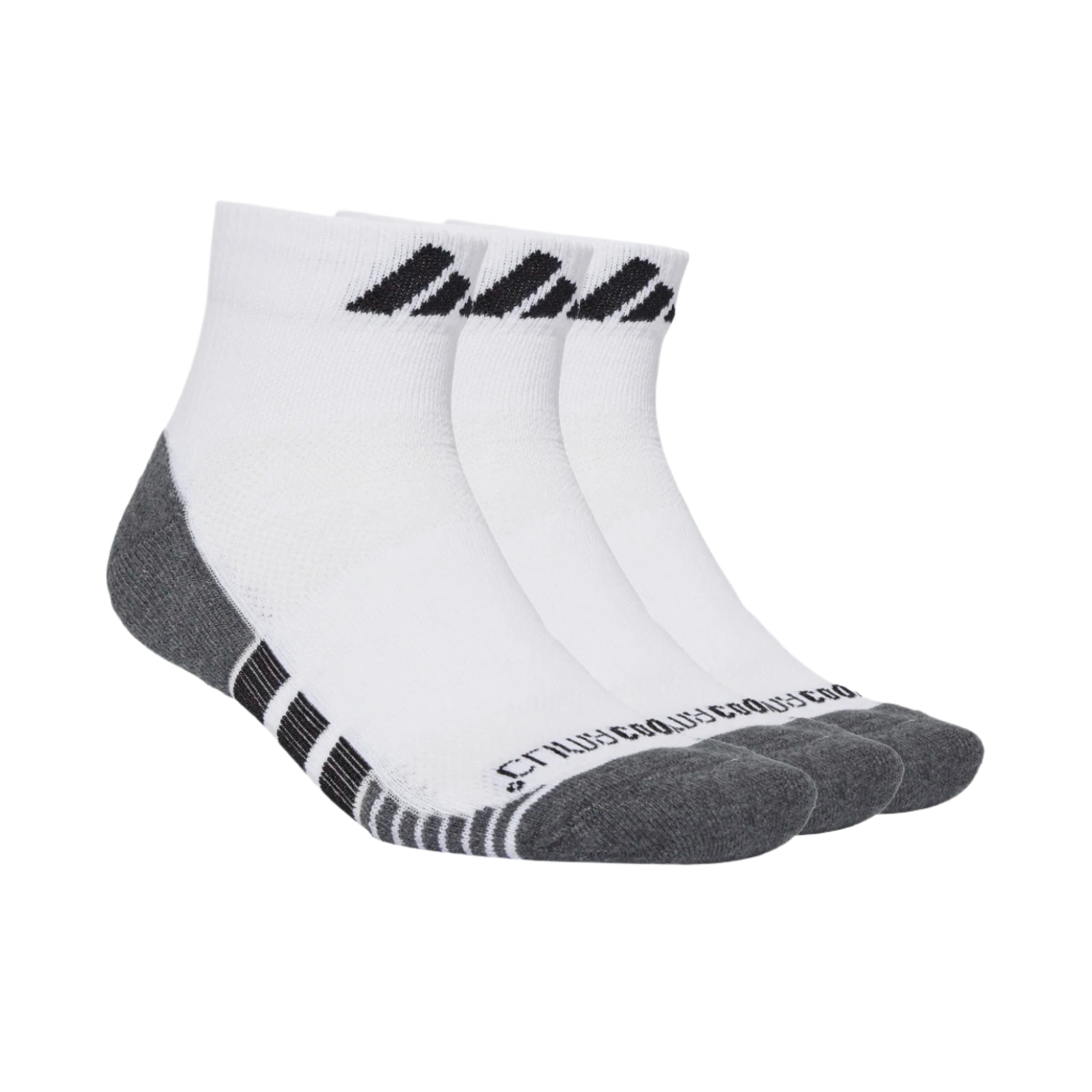 Adidas unisex black and white socks
