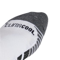 Adidas unisex black and white socks