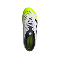 Adidas Junior Football Boot Predator Club FG/MG Cloud White/Core Black/Lucid Lemon