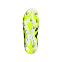 Adidas Junior Football Boot Predator Club FG/MG Cloud White/Core Black/Lucid Lemon